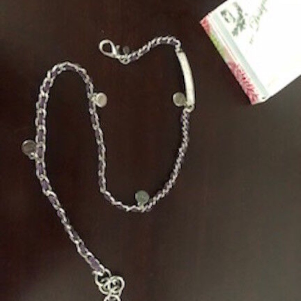 Brand New Premier Jewelry Designs Playful purple wrap bracelet joy love hope